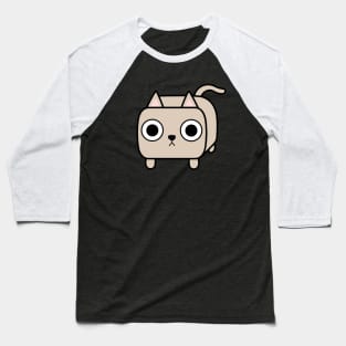 Cream Kitty Cat Loaf Baseball T-Shirt